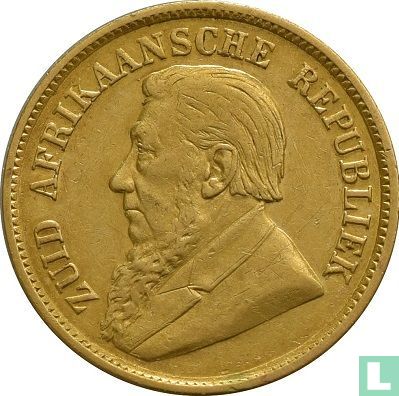 Zuid-Afrika ½ pond 1897 - Afbeelding 2