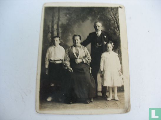 Portret van gezin - Afbeelding 1