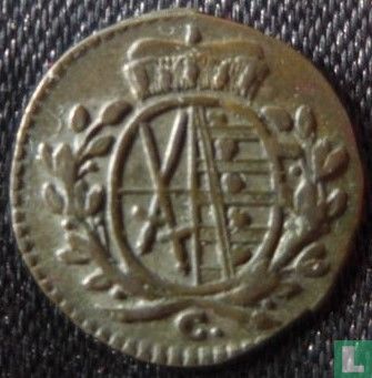 Saxony-Albertine 1 pfennig 1765 - Image 2
