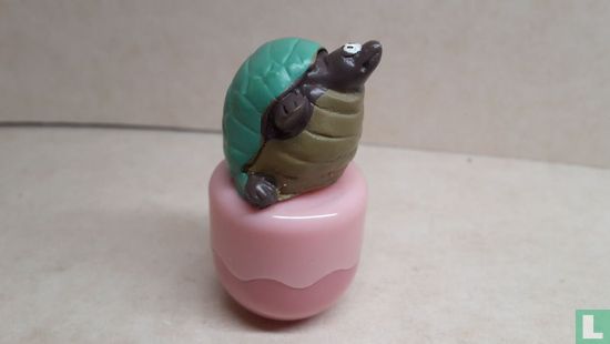 Turtle with stamp