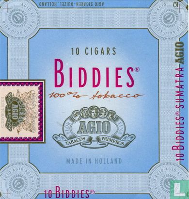 Agio - Biddies 10 cigars - Image 1