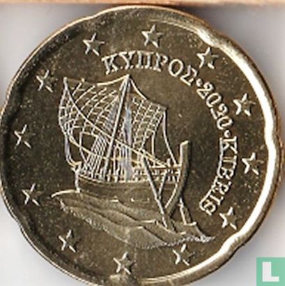 Cyprus 20 cent 2020 - Image 1