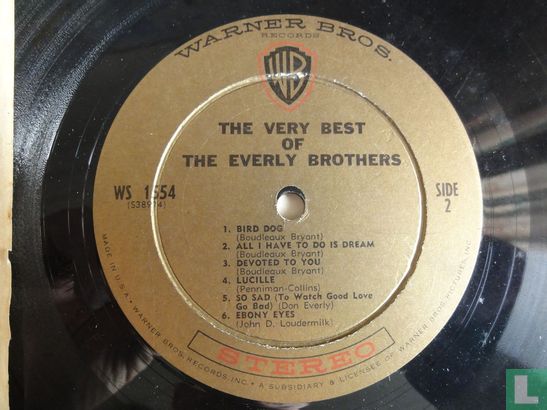 The Very Best of The Everly Brothers   - Afbeelding 3