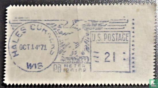 Pitney Bowes automatic stamp