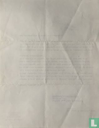 Originele Brief Marten Toonder 9-2-1968 - Image 2