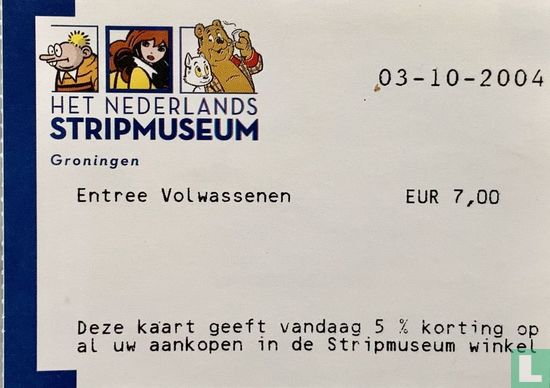 Het Nederlands Stripmuseum 2004 - Afbeelding 1