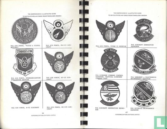 The comprehensive illustrated guide to United States air force pocket/shoulder insignia - Afbeelding 3