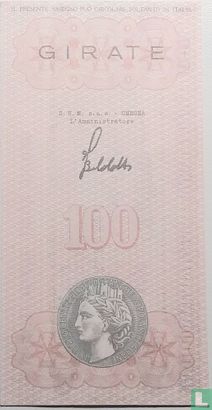 Omegna 100 lire 1977 - Afbeelding 2