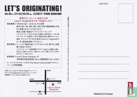 0002004 - Levi´s "Let's Originating!" # 8/8  - Afbeelding 2