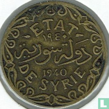 Syrië 5 piastres 1940 - Afbeelding 1