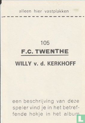 Willy v. d. Kerkhoff - F.C. Twenthe - Bild 2