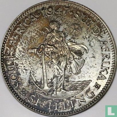 Afrique du Sud 1 shilling 1947 - Image 1