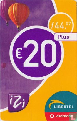 Libertel izi €20  - Afbeelding 1