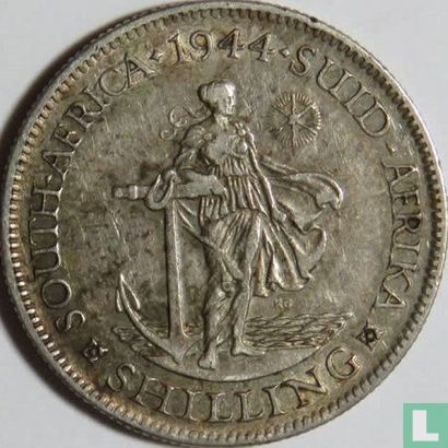 Zuid-Afrika 1 shilling 1944 - Afbeelding 1