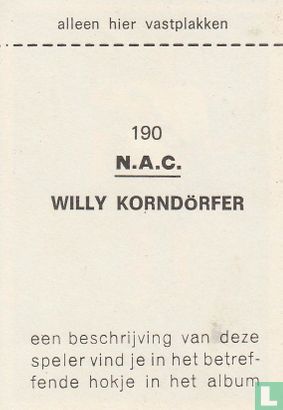 Willy Korndörfer - N.A.C. - Image 2