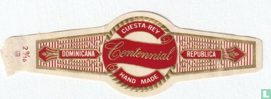 Cuesta Rey Centenial  Hand Made - Dominicana = Republica - Image 1