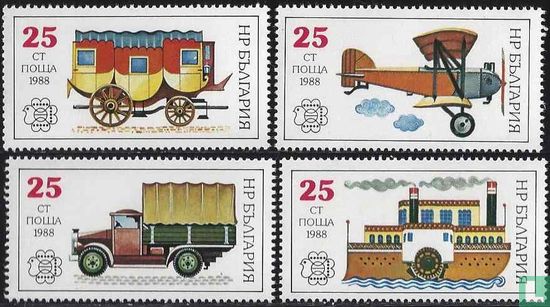 Geschiedenis van het postvervoer