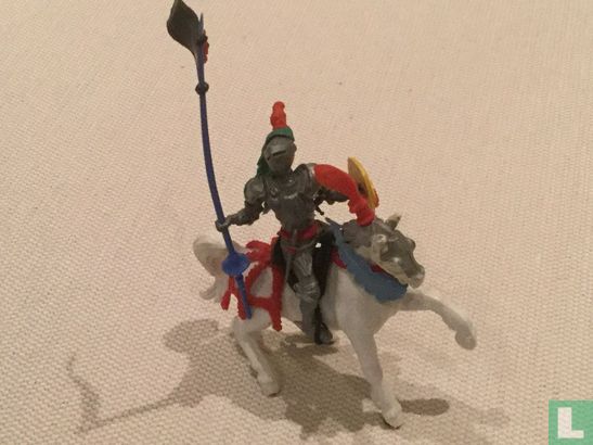 Mounted knight with standard  - Bild 1