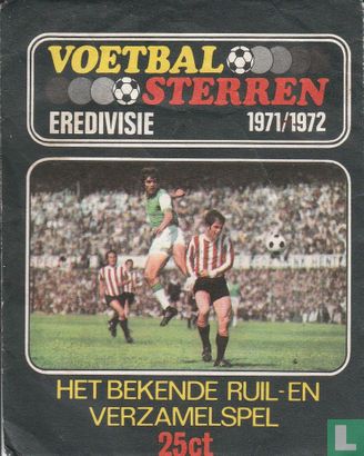 zakje Voetbal Sterren Eredivisie 1971/1972 - Bild 1
