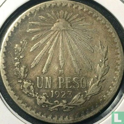 Mexique 1 peso 1923 - Image 1