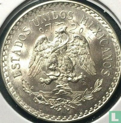 Mexique 1 peso 1938 - Image 2