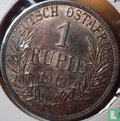 Duits Oost-Afrika 1 rupie 1913 (J) - Afbeelding 1