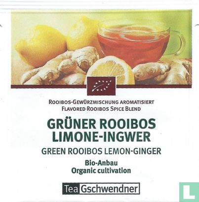 Grüner Rooibos Limone-Ingwer - Afbeelding 1