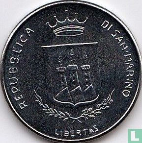 San Marino 50 lire 1983 "Nuclear war threat" - Afbeelding 2