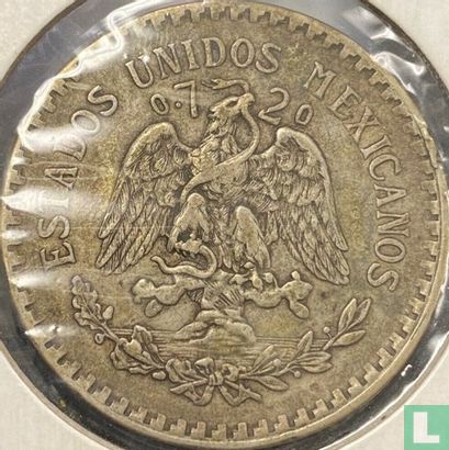 Mexique 1 peso 1924 - Image 2