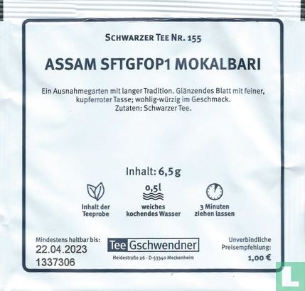Assam SFTGFOP1 Mokalbari - Bild 2