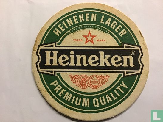 Logo Heineken Lager Premium Q 1 10,7 cm - Bild 1