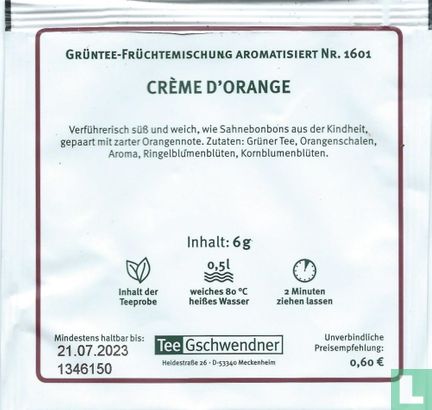 Crème D'Orange  - Image 2
