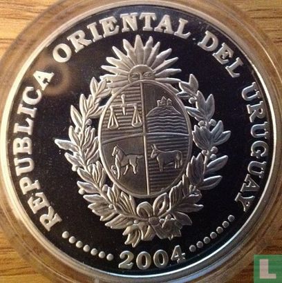 Uruguay 1000 pesos 2004 (PROOF) "2006 Football World Cup in Germany" - Image 1