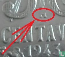 Mexico 50 centavos 1943 - Afbeelding 3