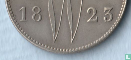 Niederlande 25 Cent 1823/2 - Bild 3