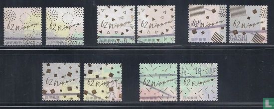 Greeting stamps - designs