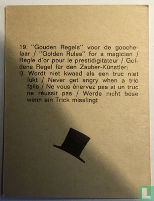 Gouden regels voor de goochelaar - Bild 2