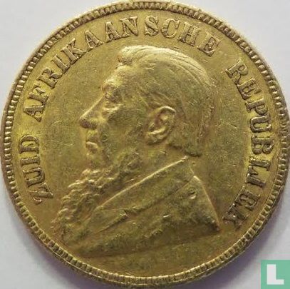 Zuid-Afrika 1 pond 1894 - Afbeelding 2