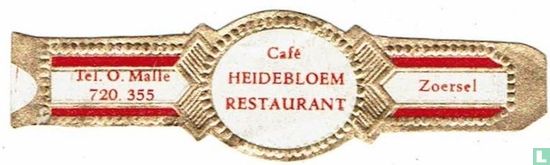 Café Heidebloem Restaurant - Tel. O. Malle 720.355 - Zoersel - Image 1