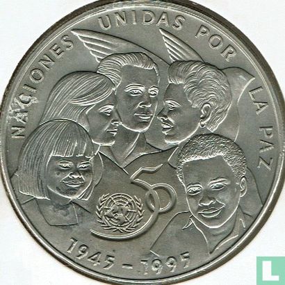 Cuba 1 peso 1995 "50th anniversary of the United Nations" - Afbeelding 1