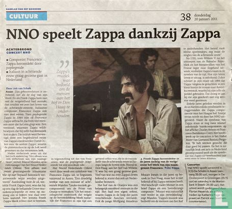 NNO speelt Zappa dankzij Zappa