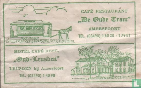 Café Restaurant "De Oude Tram"  - Afbeelding 1