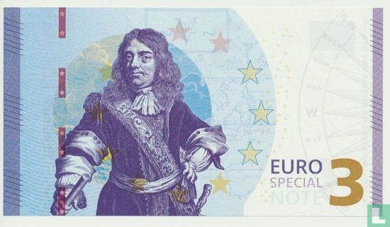 Europa 3 Euro 2019 VOC biljet  - Afbeelding 2
