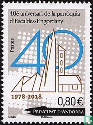 40 years of the parish of Escaldes-Engordany