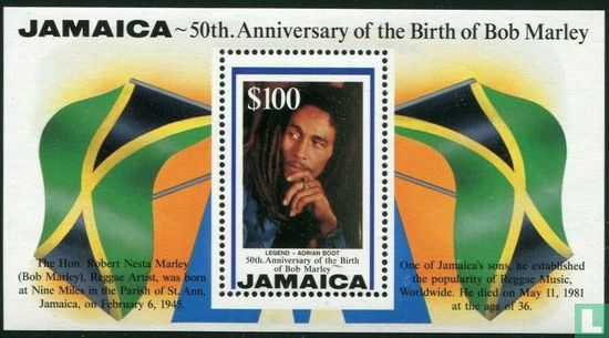 50ste geboortedag van Bob Marley  