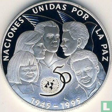 Cuba 10 pesos 1995 (PROOF) "50th anniversary of the United Nations" - Afbeelding 1