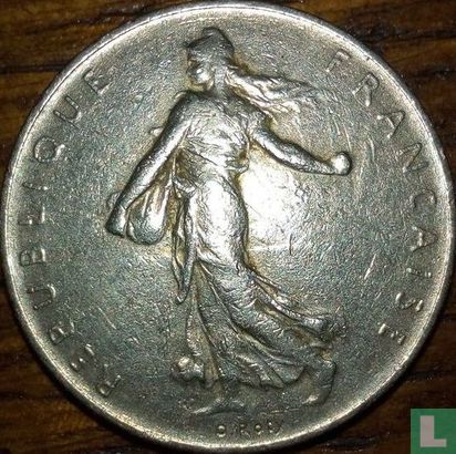 Frankreich 1 Franc 1960 (larger 0) - Bild 2