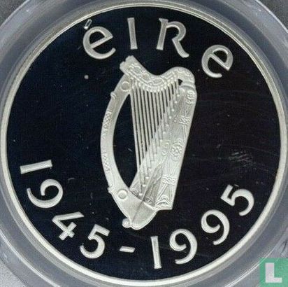Irlande 1 pound 1995 (BE) "50th anniversary of the United Nations" - Image 2
