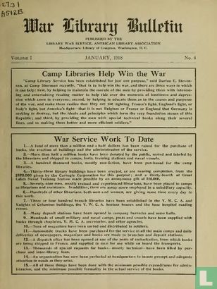 War Library Bulletin (US) 4 - Afbeelding 1
