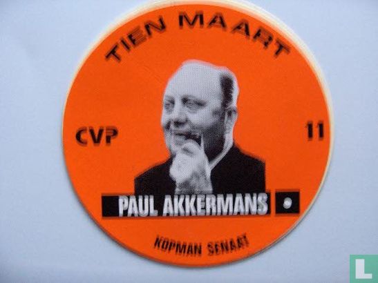 Paul Akkermans kopman senaat CVP 11